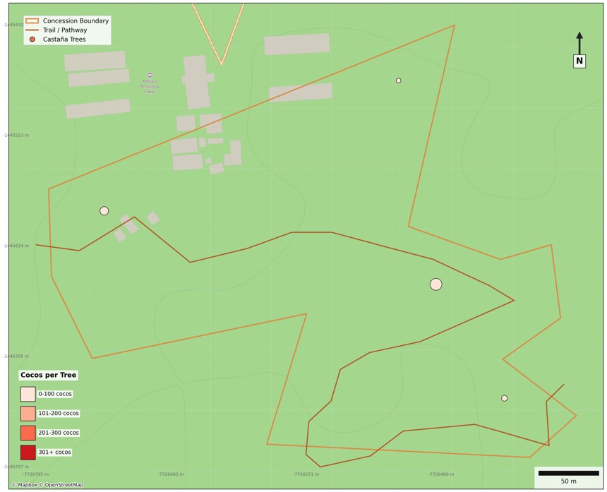 Printable concession map